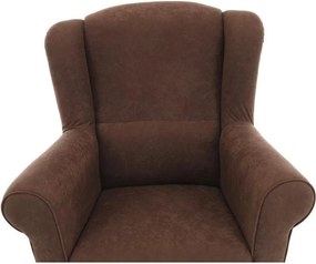 Fotel + puff, barna, ASTRID