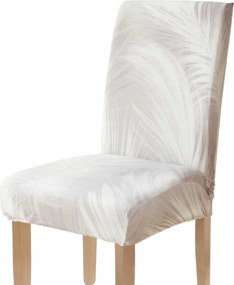 Székhuzat Rugalmas Univerzális Vastag Világos Szürke Fehér Toll
