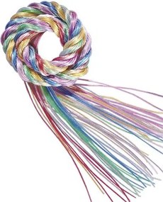 Kreatív drót, műanyag bevonatos, 100 cm, FOLIA Metallic Mix, 50 különböző metál szín (FL733050)