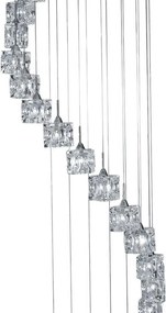 Függeszték Króm ICE CUBE SEARCHLIGHT 7820-20-LED