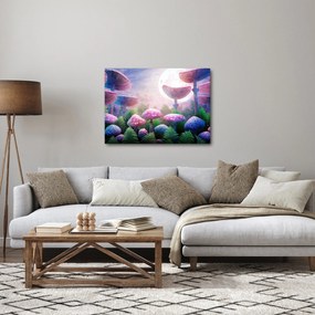Kép - Gomba teliholdkor, grafika (70x50 cm)