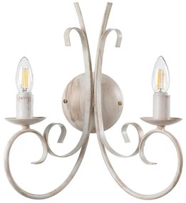 ONLI - Fali lámpa POMPEI 2xE14/6W/230V krém