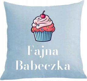 Párna párnahuzat Nőnapra Hűvös Muffin Ajándék