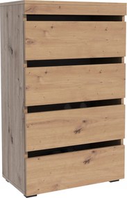 Cipősszekrény Figaro artisan 60cm könyvespolc cipő nagy gardrób előszoba