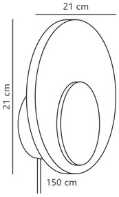Nordlux - LED Dimmelhető fali lámpa MARSI LED/7W/230V zöld
