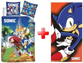 Sonic a sündisznó Dreams ágyneműhuzat és törölköző szett