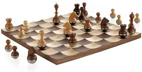 WOBBLE sakk 38x38 cm, lengő sakkfigurák 