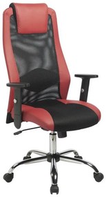 Sander irodai szék, piros/fekete