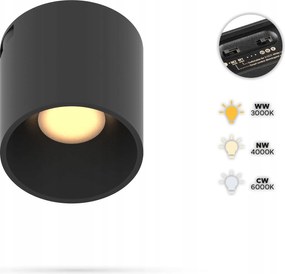 Spot reflektor 6W D68F Slim Track FiberFLEX 24VDC 3CCT 3000K,4000K,6000K