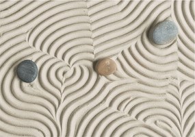 Flizelina Dekoratív Fotótapéta Hálószobába Harmonikus hullámok 208x146 Ragasztó