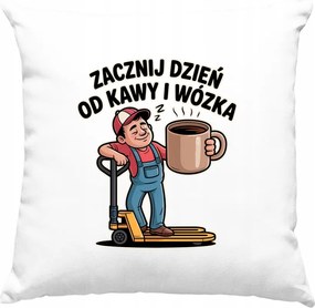 Raktáros párna logisztika mém vicc 1 Fehér