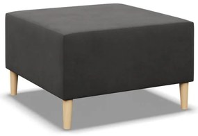 Etna puff, szövet anyag, 70x70, szürke