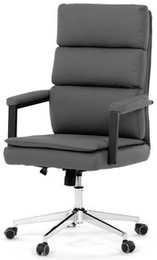 Irodai szék szürke műbőrrel. KA-D8104 GREY