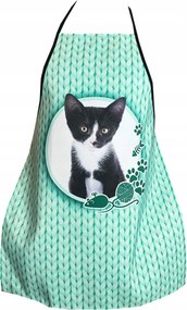 Konyhai Kötény Macskával Európai Kötény konyhai védő cica