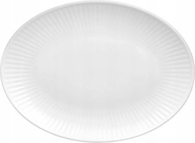 Ovális tál 33 cm Dália Fehér Chodzież