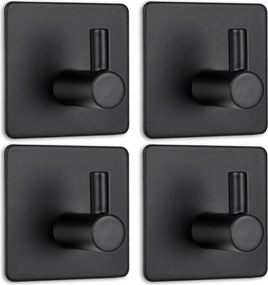 Fürdőszobai Akasztó Konyhai Törölközőtartó Fém Loft Szett 4 db-os