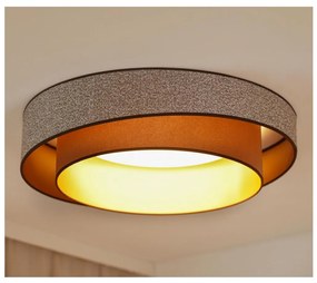 Brilagi Brilagi - LED Dimmelhető lámpa VEGAS SHINE LED/24W/230V átm. 60 cm barna + távirányító BG1163