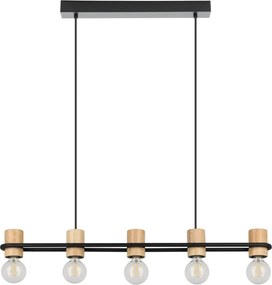 Eglo CHIEVELEY 43541 Függőlámpa 5X40W/E27 IP20