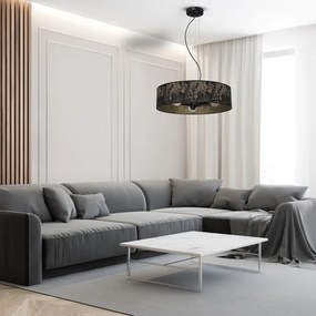 Csillár zsinóron SATINO 3xE27/60W/230V arany