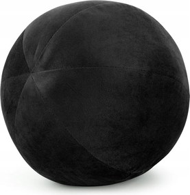 Dekoratív párnahuzat GAJA4 átm. 24 Eurofirany fekete gömb töltettel