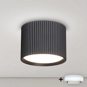 BRILAGI - LED RGB dimmelhető spotlámpa STRIPY 1xGX53/14W/230V 60x82 mm Wi-Fi Tuya fekete