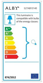 Fekete-aranyszínű fali lámpa ø 15 cm Sivani – Opviq lights