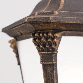 Orion - AIKO kültéri lámpa 1xE27/60W/230V 115 cm IP23 bronz/patina