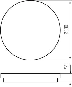 KANLUX 35002 STIVI LED Modern Kültéri Mennyezeti Lámpa E27 IP44