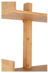 Villa polc bambusz, natúr, 50x102 cm