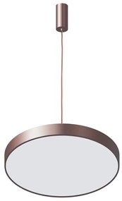ITALUX ORBITAL 40 cm átmérővel 1 ágú függeszték barna, 3000K melegfehér, beépített LED, 1800 lm, IT-5361-830RP-CO-3