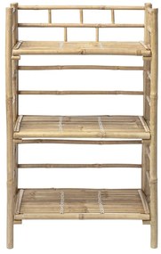 Natúr színű bambusz gyerek könyvespolc 66x105 cm Zep – Bloomingville Mini