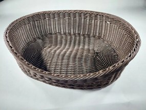 Kutyakosár, barna, 57x43x16,5