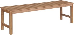 vidaXL tömör tíkfa kerti pad 150 cm