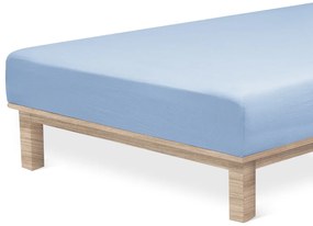 4Home jersey lepedő Luxury kék , 90 x 200 cm, 90 x 200 cm