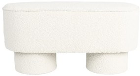 Fehér buklé pad Marcos – White Label