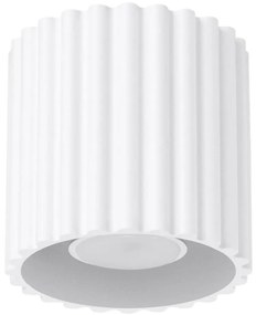 Sollux SL.1779 - Spotlámpa AURA 1xGU10/10W/230V 10 cm fehér