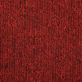 30 db lépcsőszőnyeg 65 x 21 x 4 cm bordó téglalap alakú széllel