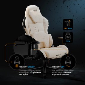 Bézs gamer szék Diablo X.ONE Prime Desert Storm