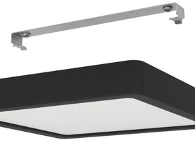 Eglo 900644 - LED fürdőszobai mennyezeti lámpatest FUEVA LED/17W/230V IP44 fekete