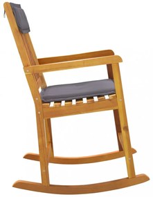 tömör akácfa hintaszék párnákkal