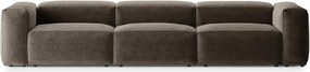 Barna kanapé 364 cm Bergamo – Cosmopolitan Design