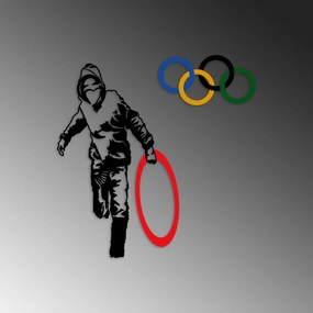 Banksy fém faldekoráció - 7