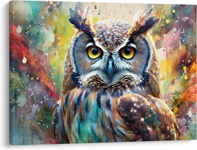 Kép - Egy bagoly festménye (70x50 cm)
