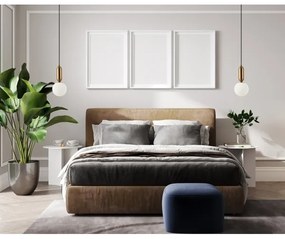 ITALUX PND-02340-1S-BRO - Csillár zsinóron ALDEVA 1xE27/40W/230V bronz