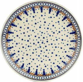 Ebédlő tányér 25cm Ceramika Artystyczna Bolesławiec