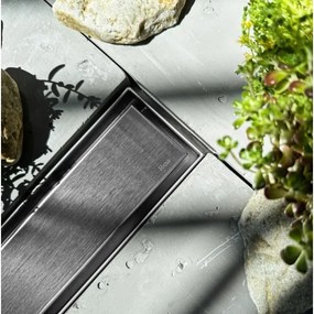 REA-G5809 - NEOX PRO 80 cm-es rozsdamentes acél lefolyócsatorna