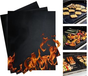 MANTA teflonos alátét grillezéshez - SZETT, 3 db
