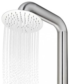 rozsdamentes acél kerti zuhany 225 cm