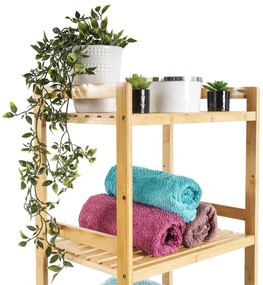 Bambusz polc G21, 3 szintes – sérült csomagolás