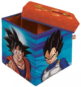 Dragon Ball játéktároló doboz tetővel 30x30x30cm